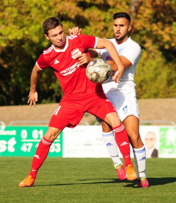 Wird am Sonntag wieder von Beginn an auflaufen: Mustafa Yilmaz (r.).