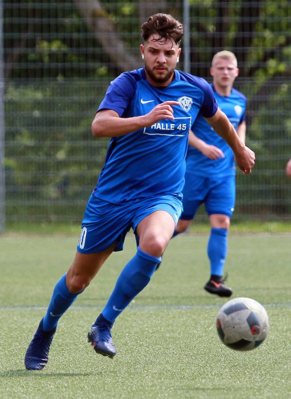 Denis Mavric brachte Fortuna Mombach in Gundersheim mit 1:0 in Führung.