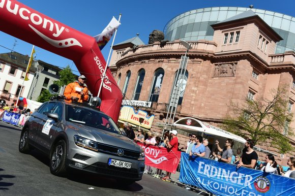 Marathon-Organisator Dieter Ebert wird auch Ausschau nach diversen Baustellen auf der Laufstrecke halten.