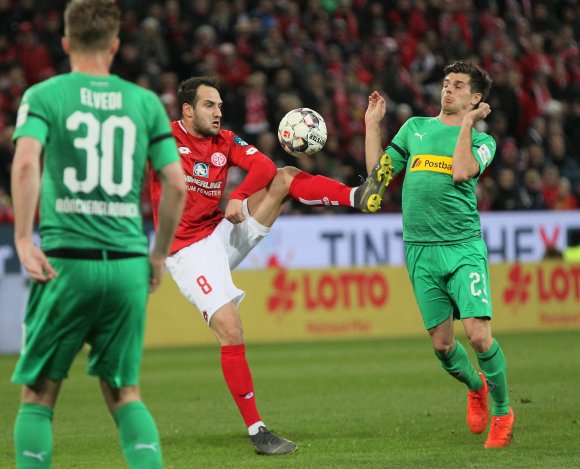 Auch Levin Öztunali beteiligte sich in der ersten Halbzeit am druckvollen Offensivspiel der Mainzer. Auch er verfiel nach der Pause in zu große Hektik.