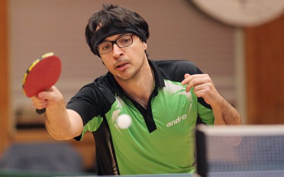 Matthias Bieg gewann in Simmern ein Einzel und sein Doppel mit Amin Miralmasi.