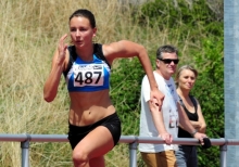 Lea Kahlert gehört zu den Sprinthoffnungen des USC Mainz und tritt in Augsburg über 300 Meter an.