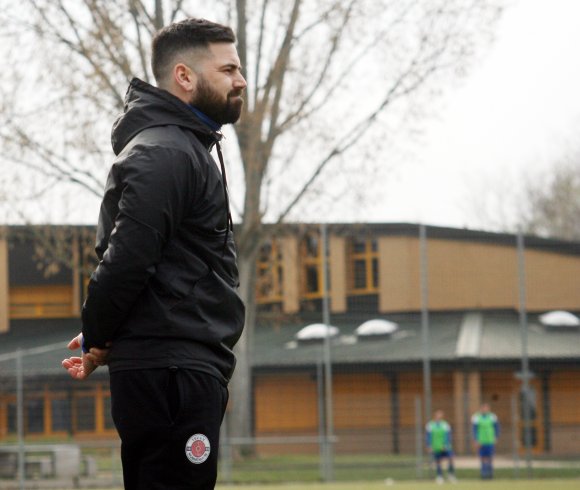 Bescheinigte seiner Mannschaft eine reife Leistung in einem schwierigen Spiel: Marco Kiene, Trainer des TSV Mommenheim.