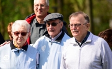 Toni und Karl Heinz Franko sowie Dietmar Pertgen sind die ersten MGC-Mitglieder, die der Verein für 50-jährige Treue ehren konnte.