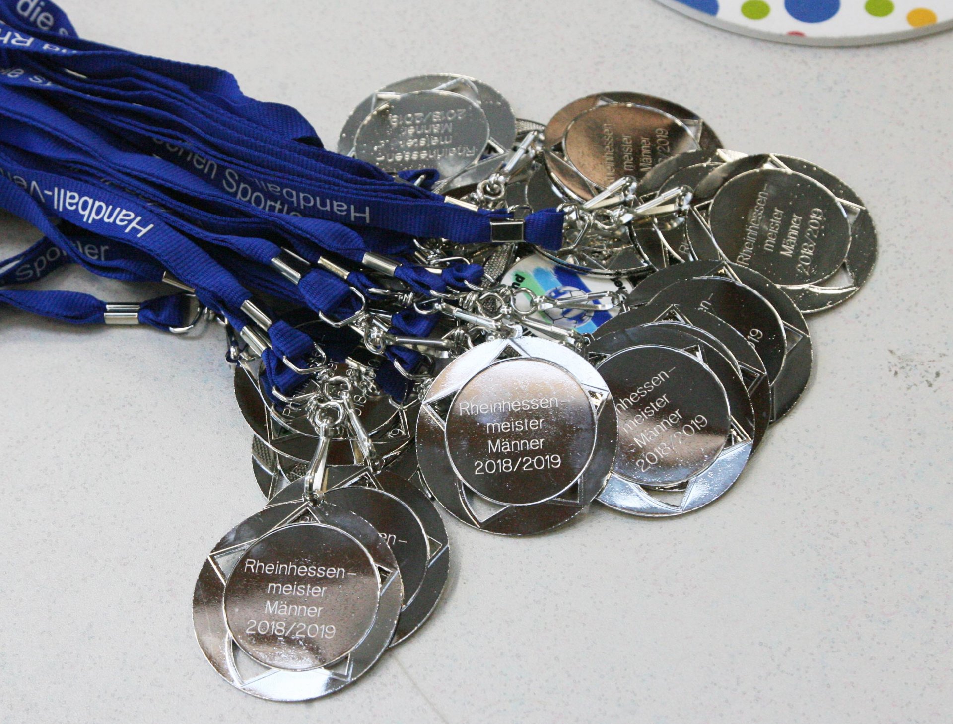 Für die Sieger hielt der HV Rheinhessen diese Medaillen bereit.