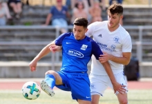 Muss demnächst keine Schott-Spieler mehr in die Mangel nehmen: Der Noch-Karbacher Michael Kohns (r.) wechselt an die Karlsbader Straße.