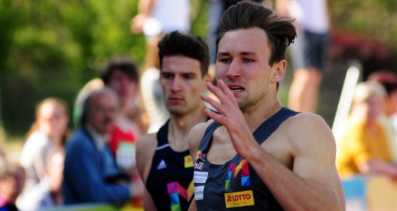 Falls sie es vergessen haben sollten, wissen Niklas Kaul (r.) und Manuel Wagner jetzt wieder, wie sich ein 400-Meter-Lauf anfühlt: ...haben jetzt wieder das Gefühl dafür