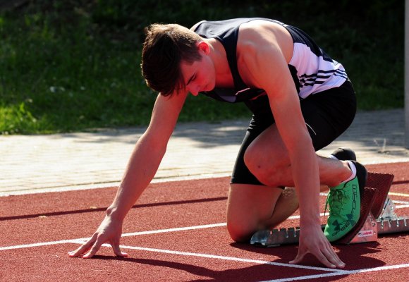 Überraschte mit 50,63 Sekunden bei seinem 400-Meter-Debüt: Paul Kallenberg.