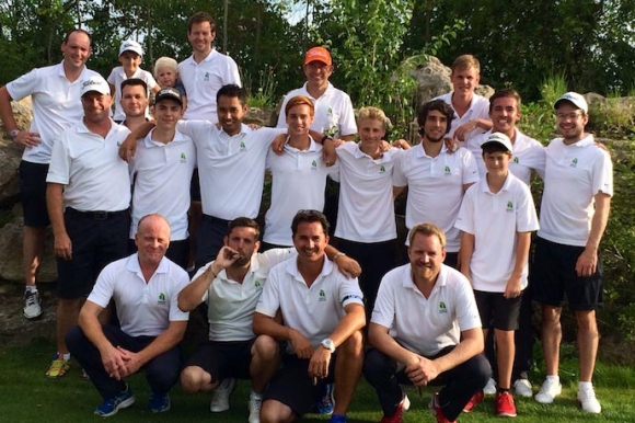 Das Aufstiegsteam des Mainzer Golfclubs darf sich auf die Oberliga-Saison freuen.