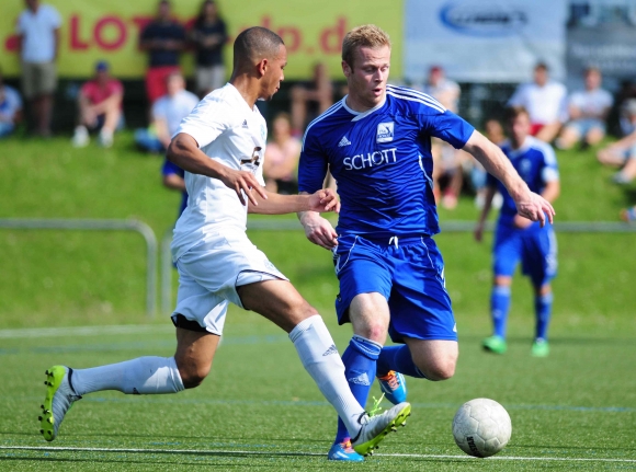Lassen Preston Zimmerman (r.) und der TSV Schott dem Auftaktsieg beim SV Gonsenheim schon am Mittwoch in Wirges den zweiten Sieg folgen?