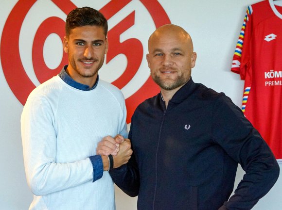 Auch sein Traum lebt: Omer Hanin hat sich mit 05-Sportvorstand Rouven Schröder auf einen Wechsel nach Mainz geeinigt.