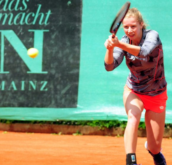 Mit ihrer Leistung beim ITF-Turnier in Tribuswinkel durfte Sinja Kraus unterm Strich zufrieden sein. Was der Mainzerin noch fehlt, ist ausreichend Matchpraxis.