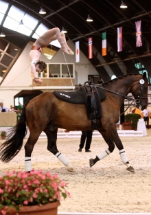Lieferte im EM-Finale auf Celebration die besonderen Momente und wurde mit Platz drei belohnt: Chiara Congia vom VFZ Mainz-Ebersheim. 