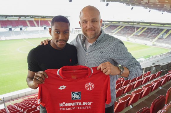 Auf Ronaël Pierre-Gabriel hatte Mainz 05 schon ein Auge geworfen, als er noch bei seinem Ausbildungsverein AS Saint-Étienne spielte.