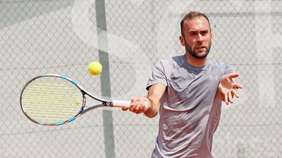 Rober Kovacs hatte die Hand bereits nach dem Sieg ausgestreckt, unterlag aber im Matchtiebreak mit 8:10.