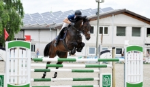 Angesichts des Profifeldes war der vierte Platz des 16-jährigen Nils Niederhöfer auf Escalina H in der S-Klasse-Springprüfung eine kleine Überraschung beim Landesspringpferdechampionats des Pferdezuchtverbands in Pfeddersheim.