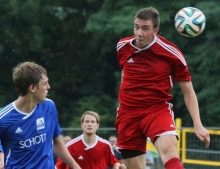 Die TSVgg Stadecken-Elsheim (r. Lukas Fassel) ist eines von vier Bezirksligateams, die nach zwei Spieltagen trotz aller Mühen noch ein leeres Punktekonto aufweisen. Das soll sich am Wochenende im Heimspiel gegen den TSV Gau-Odernheim ändern.