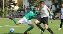 VfR-Mittelfeldspieler Manuel Loos erzielte das 3:0.