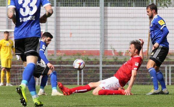 Es war ein Highlight der vorigen Rückrunde für Dominic Peitz und die Mainzer U23: der 3:1-Heimsieg Ende April gegen den kommenden Vizemeister 1. FC Saarbrücken.