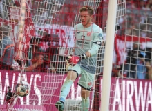 Florian Müller war in der zweiten Halbzeit weitgehend auf sich alleine gestellt. Seine Vorderleute waren keine große Hilfe mehr.