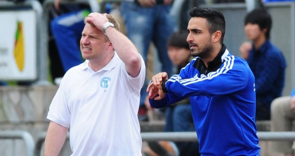 Solche Bilder wie dieses, auf denen sie vertanen Chancen nachtrauern und gucken müssen, ob die Zeit noch für ein Erfolgerlebnis reicht, möchten Jörg Jansohn und Babak Keyhanfar in dieser Saison nicht von sich sehen. 