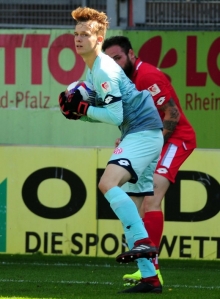 Marius Liesegang wird am Samstag das Tor der 05er hüten.