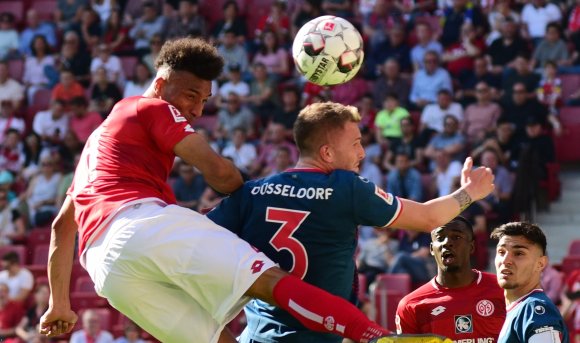 Beim Mainzer 3:1-Rückrundensieg gegen Fortuna Düsseldorf in der vorigen Saison traf auch Karim Onisiwo.