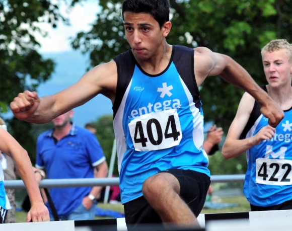 Zweimal neue Bestleistung und am Ende Dritter: Onur Karasu sorgte bei der U16-DM für eine Überraschung.