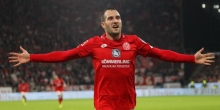 Freude und Erleichterung: Mit dem 3:1 gegen den 1.FC Köln...