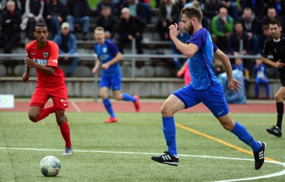 Nicklas Schlosser und der TSV Schott wollen zum Hinrundenabschluss ihren Status als beste Auswärtsmannschaft der Oberliga auch in Trier bestätigen.