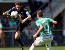 Mario Vrancic (l.) gehörte im Aufstiegsjahr zu den Schlüsselspielern des SC Paderborn. Jetzt freut der Ex-05er sich auf die Erste Liga - und auf das Auftaktspiel gegen seinen früheren Klub.