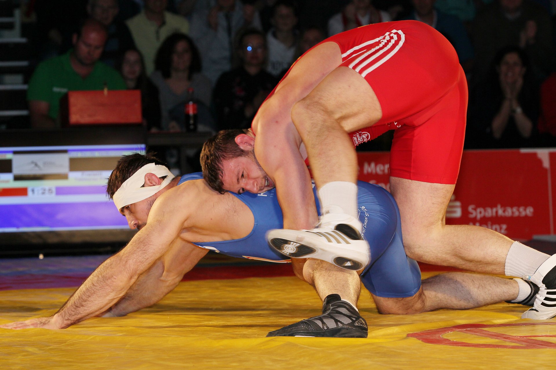 Wladimir Remel lag gegen den WM-Dritten von 2018, Taimuraz Friev, sogar mit 4:0 in Führung...