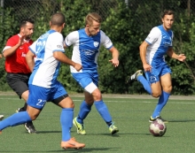 Ob Samir Ouachchen, Greg Szymanek oder Ivan Idzan (v.l.), bisher bringen die Spieler von Fortuna Mombach keine gute mannschaftliche Leistung über 90 Minuten auf das Spielfeld.