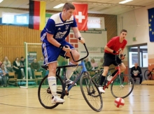 Die Torhüterposition bleibt Jonas Gebhard (l.) am Samstag erspart, die wird Routinier Janis Stenner übernehmen.