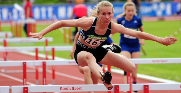 Im vorigen Sommer lief Emma Kaul als B-Schülerin gute Zeiten. Jetzt war sie bei den Hallenmeisterschaften über 60 Meter Hürden die schnellste U-16-Athletin. 