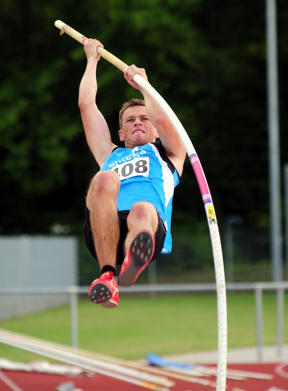 Dominik Renkel bestritt in Vaterstetten den besten Zehnkampf seiner bisherigen Karriere.