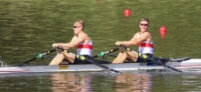 Wollen mit aller Kraft eine Medaille nach Mainz holen: Jason Osborne und Moritz Moos.