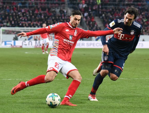 Suat Serdar (l.) wurde unter Sandro Schwarz zum Stammspieler bei Mainz 05.
