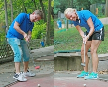 Bestes Minigolf-Ehepaar der Welt: So dürfen Alice und Roman Kobisch sich völlig zu Recht nennen. Die Addition ihrer langen Liste nationaler und internationaler Titel ist unerreicht.