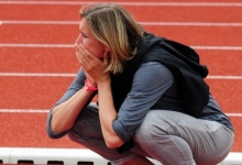 Stefanie Kaul, Mutter und Trainerin von Zehnkampf-Weltmeister Niklas Kaul.