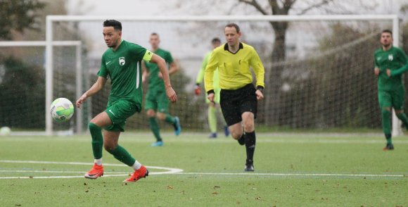 Die Spieler der TSG Hechtsheim (hier Nadim El Mourabit) kamen schon am Freitag zum ersten Training nach der Zwangspause zusammen.