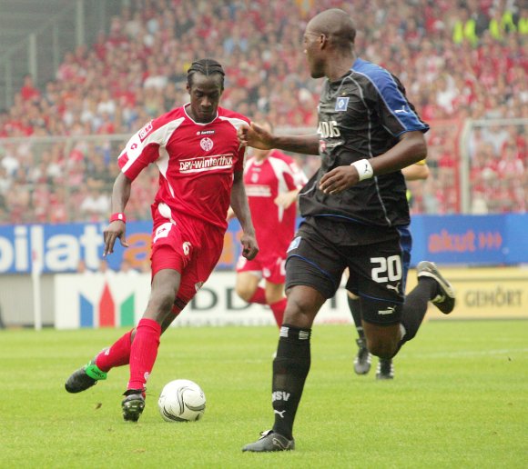 Spielte von Sommer 2007 an anderthalb Jahre für die 05er: Otto Addo.