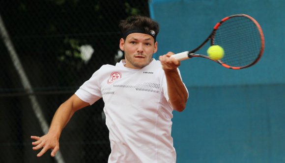 Felix Melchiors Niederlage im Matchtiebreak trübte seine Freude über den Auftakt der Medenrunde nur unwesentlich.