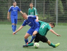Wie man Spielstände dreht, wissen Simon Gockel (l.) und die TSG Bretzenheim. Das bekamen am Sonntag auch Dennis Petermann und der TSV Zornheim zu spüren.