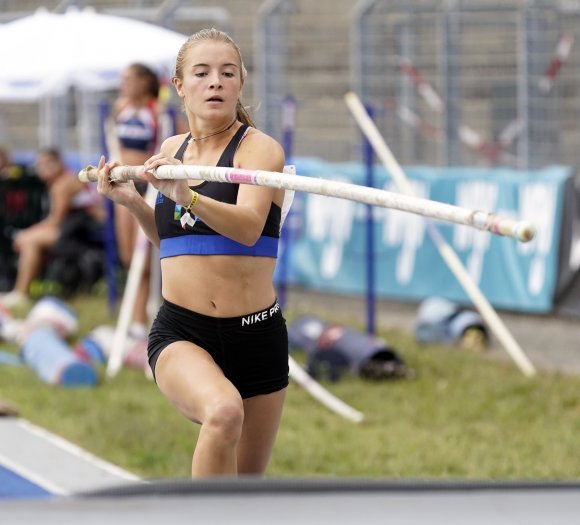 Platzierung okay, Höhe so lala: Marie Sauerwein wurde in Heilbronn Fünfte der U20 mit 3,60 Metern.