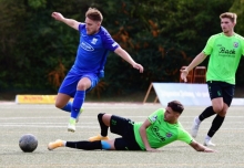Tim Müller avancierte in der zweiten Halbzeit der Partie gegen Eintracht Stadtallendorf zum Anführer des TSV Schott.