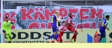 In der 19. Minute fingen die Mainzer bereits das 0:3. Nishan Burkart war der Torschütze... 
