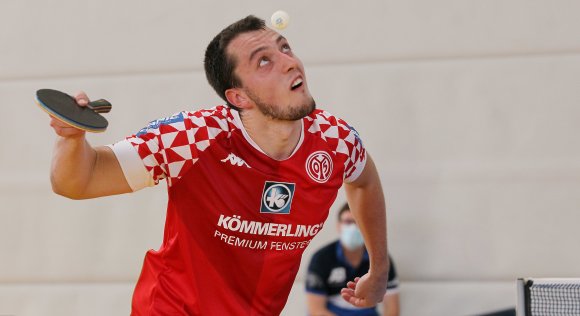 Kevin Eckmann avancierte zum Mann des Spiels und holte den Punkt zum vorzeitigen Mainzer Sieg.