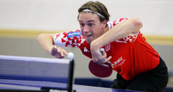 Simon Berglund gewann am Doppelspieltag nur eines seiner vier Einzel.