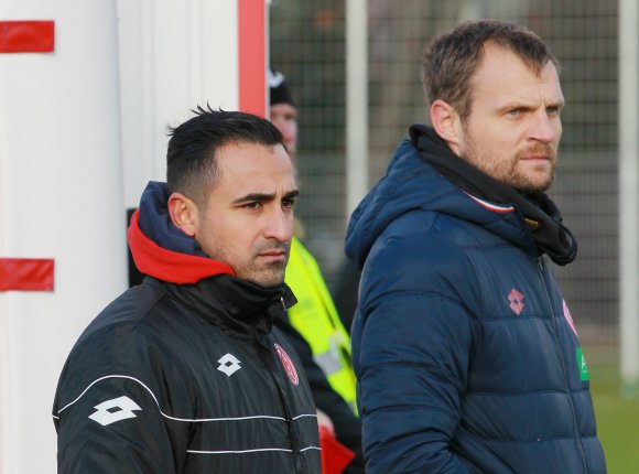 Bo Svensson (r.) ist der neue Cheftrainer des FSV Mainz 05 und hat als Kotrainer Babak Keyhanfar wieder in dessen Heimatstadt zurückgebracht.